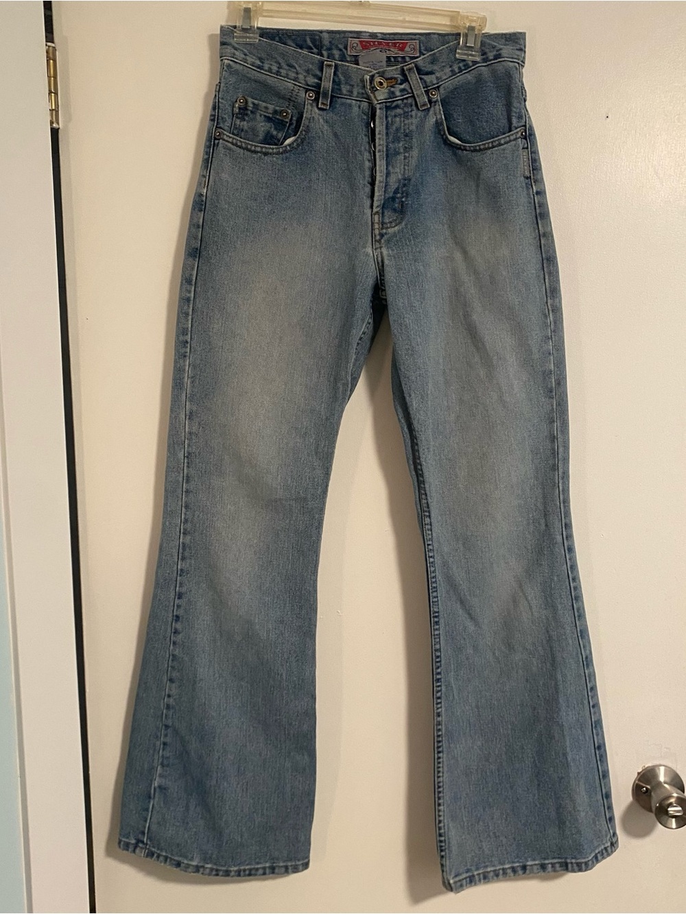Vintage Silver Jeans Canada Womens 28x31 Flare Denim Retro Hippie 90s Y2k Boho